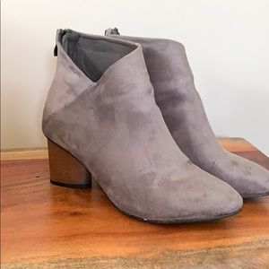 Grey booties